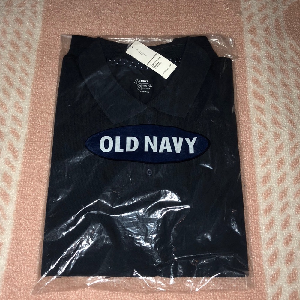 Old navy, navy school shirt, never been worn